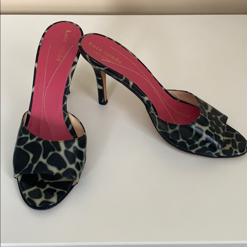 Kate Spade Animal Print Heels